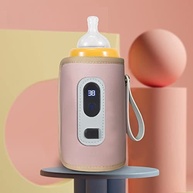 Cosiki Aquecedor de Garrafas USB Portátil com Controle de Temperatura Preciso - Rosa - imagem 2