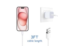 Cabo Carplay iPhone 15/16/17 Pro Max: USB-A para USB-C, Carregamento Rápido e Sincronização para Carro e iPad - imagem 5