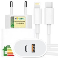 Carregador Turbo 40W USB-C e USB-A para iPhone/iPad: Carga Rápida Power Duo - imagem 1