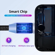Cabo Magnético USB: Carregue Rápido e Sem Esforço! - imagem 2