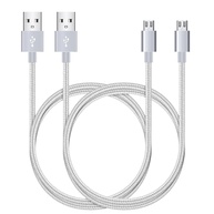 Cabo Micro USB 3M - Carga Rápida 2A - imagem 2