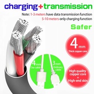 Cabo Micro USB Longo: Carregue e Transfira Dados! - imagem 2