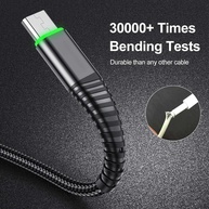 Cabo Micro USB 3A: Carregamento Rápido e Durável - imagem 2