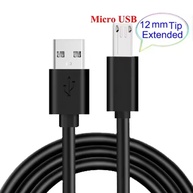 Cabo Micro USB 12mm: Ponta Extra Longa para Oukitel e NOA - imagem 2