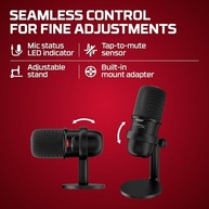 HyperX Solocast HMIS1XXXBK/G Microfone USB (Preto) - imagem 5