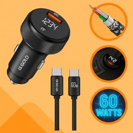 usb-turbo-entradas-a-carregador-cabo-led-veicular-60w-rapido-display-usb-duas-a-com-c-a