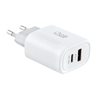Carregador Ultra Rápido i2GO PRO: USB-C PD 20W + USB-A QC 18W - Branco - imagem 4