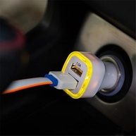 Carregador Veicular USB Duplo 2.1A - Rápido e Universal - imagem 2