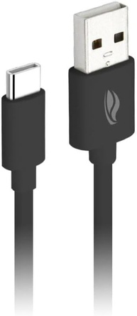 C3TECH Cabo USB para USB C CB-C10BK Preto - Comprimento de Cabo 1Metro; Corrente de 3A; compativel com Android e iPhone - imagem 1