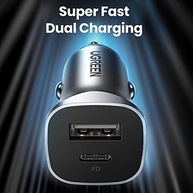 Carregador Veicular U.Green 30W PD USB-C + USB: Carregamento Rápido e Seguro no Brasil - imagem 5