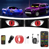Visor LED Programável "Olho do Diabo" para Veículos - Personalize seu Carro com Estilo e Tecnologia USB - imagem 2