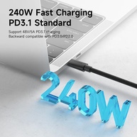 Cabo USB4 8K 240W: Potência e Velocidade! - imagem 3