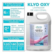 Klyo Oxy Floral Limpador Uso Geral com Peróxido de Hidrogênio 5L - Limpeza Profunda e Eliminação de Odores - imagem 4