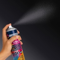 Tinta Spray 400ml Cinza Uso Geral em Aço Ferro Couro Gesso Cerâmica | Universo | Kit 04 un - imagem 3