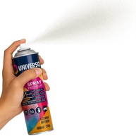 Tinta Spray 400ml Fosco Uso Geral em Aço Ferro Couro Gesso Cerâmica | Universo - Branco - imagem 1
