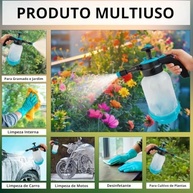 Pulverizador Manual 2L: Borrifador Profissional com Jato Regulável e Trava para Uso Contínuo - imagem 3