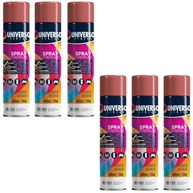 Tinta Spray 400ml Vermelho Uso Geral em Aço Ferro Couro Gesso Cerâmica | Universo | Kit 06 un - imagem 2