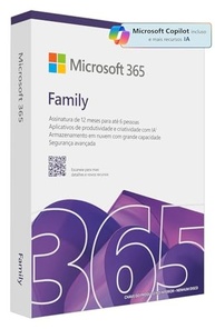 Microsoft 365 Family (12 meses) até 6 usuários. Office apps com o Copilot incluso. PC/Mac/Iphone/tablet. Ativação necessária. - imagem 2