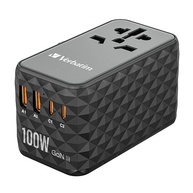 Verbatim GaN UTA-06: Adaptador Universal 100W com 4 Portas USB para Viagens Globais - imagem 4