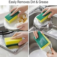 Esponja de Limpeza 10 Peças - Alta Performance para Cozinha e Utensílios - imagem 4