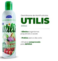 Kit Desinfetante Coala Utilis 300ml - 2 Unidades | Limpeza Segura de Verduras, Legumes e Frutas - imagem 4
