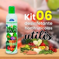 Kit 6 Desinfetante Hortifrutícolas Coala Utilis 300ml - Segurança e Saúde para sua Alimentação - imagem 3
