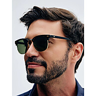 Óculos Soho Green Black: Estilo Retrô e UV400 - imagem 2