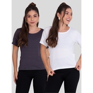 Camiseta Academia Feminina: Conforto e UV50+ - imagem 2