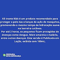 Xô Inseto Kids: Proteção e Hidratação com Cheirinho de Uva - imagem 2
