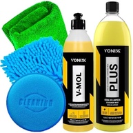 Kit Completo Vonixx V-Mol 500ml e Carnaúba Plus 1,5l com Acessórios Karbox para Detalhamento Automotivo - imagem 2