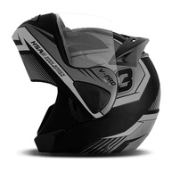 Capacete Escamoteável Pro Tork V-Pro Jet 3 Cinza Tam. 62 - Segurança e Estilo - imagem 1