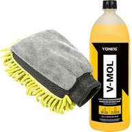 Kit Essencial para Detalhamento: Shampoo V-Mol 1,5L Vonixx + Luva Microfibra Karbox - imagem 2