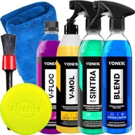 Kit Completo Vonixx: Shampoo V-Mol, V-Floc, Blend Spray, Sintra Fast + Acessórios Karbox - imagem 2
