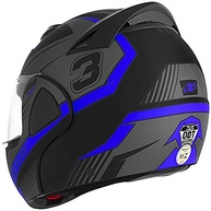 Capacete Moto Robocop Pro Tork V-Pro Jet 3 Escamoteável: Segurança e Conforto para Seu Passeio! - imagem 4
