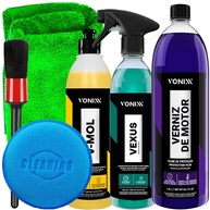 Kit Completo Vonixx Vexus & V-Mol: Limpeza e Brilho Impecáveis para o Motor do Seu Carro - imagem 1