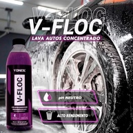 Kit Essencial: Shampoo Automotivo V-Floc Neutro 500ml + Limpa Para-Brisa Naska 100ml - imagem 4