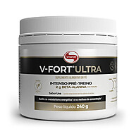V Fort Ultra: Pré-Treino Intenso Vitafor - Uva 240g - imagem 1