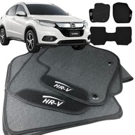 Jogo de Tapetes de Borracha Personalizado para Honda HR-V (2015-2018) - 3 Peças, Traseira Inteiriça, Impermeável e Logo Bordado - imagem 2