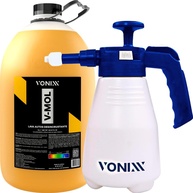 Snow Foam Gerador de Espuma e Pulverizador Manual 2 em 1 – 2L Vonixx + Shampoo V-Mol 5L - imagem 1