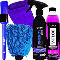 Kit Lavagem e Vitrificação Profissional - Sinergy + V-Floc + Acessórios - imagem 1