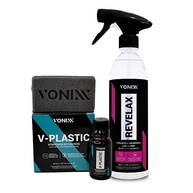 Kit Essencial Vonixx: Revelax 500ml + V-Plastic 20ml para Cuidado Automotivo Completo - imagem 2