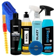 Kit Lavagem Automotiva Completa Vonixx: V-Mol, Glazy, Hydrox Fast e Mais! - imagem 2