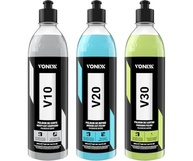 Kit Polimento Automotivo Premium V10 V20 V30 Corte Refino Lustro 500ml Vonixx - imagem 2