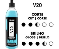 Kit Polimento Automotivo Premium V10 V20 V30 Corte Refino Lustro 500ml Vonixx - imagem 4