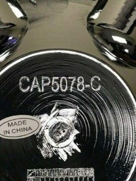 Tampa Central de Roda Verde Wheels V36 Protocolo Cromado - CAP5078-C - imagem 4