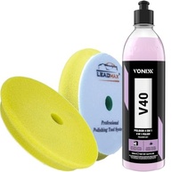 Kit V40 500ml Vonixx Boina de Espuma Corte Leve 5 Polegada Leadmax - imagem 2