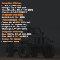 Injetores de Combustível 3.0L-4.0L V6 para Jeep, Ford, Dodge | Substitui 0280156161 - imagem 3