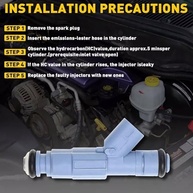 Kit 8 Injetores de Combustível 4 Furos 822-11149 XF1E-A5B para Mitsubishi Raider 4.7L V8 (2006-2007) - imagem 4