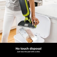 Shark VACMOP VM180 - Esfregão a Vácuo Sem Fio com Sucção Potente e Almofadas Descartáveis - imagem 5