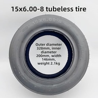 Pneu Harley Electric 15x6.00-8 a Vácuo: Aderência e Durabilidade para sua Bike Elétrica - imagem 3
